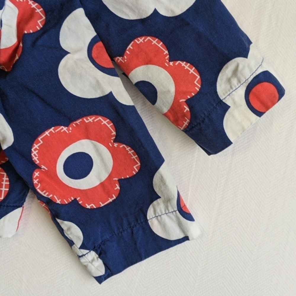 joe fresh retro floral fleece-lined spring jacket 3-6 months baby girl - Picture 5 of 6